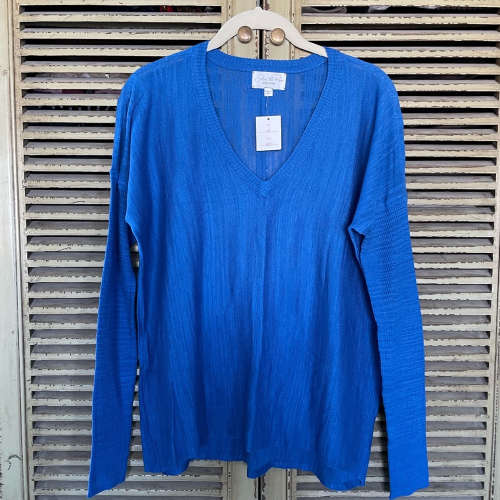 Feel the Piece V Neck Sweater